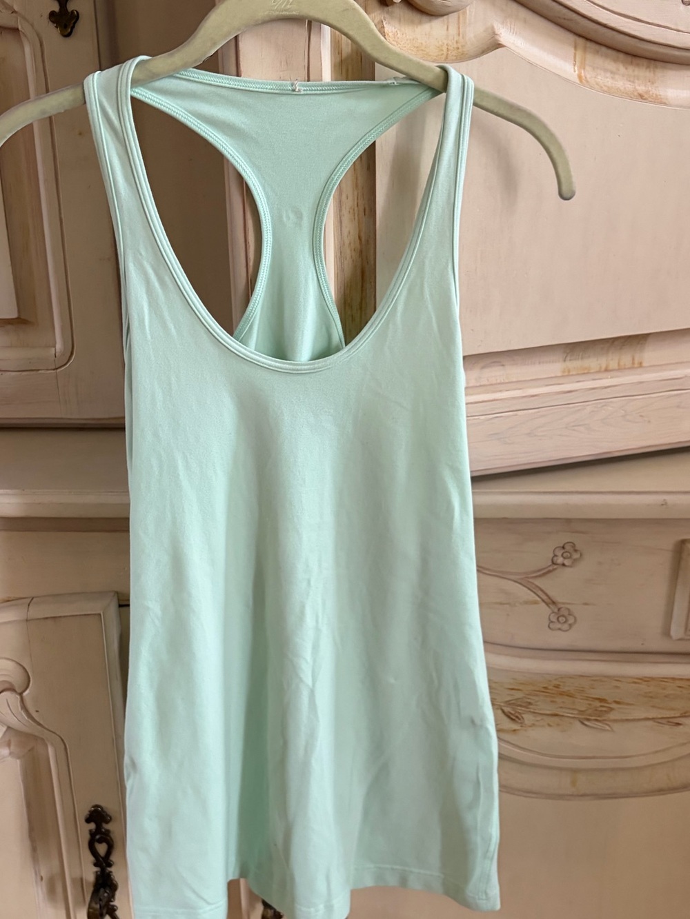 NEW Lululemon Light Mint Racerback Tank Top